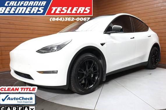 TESLA MODEL Y 2022 7SAYGDEE1NF554296 image